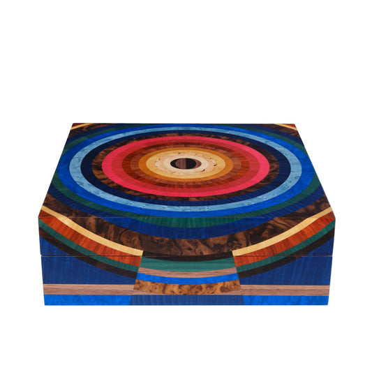 Vortex Marquetry Poker Set