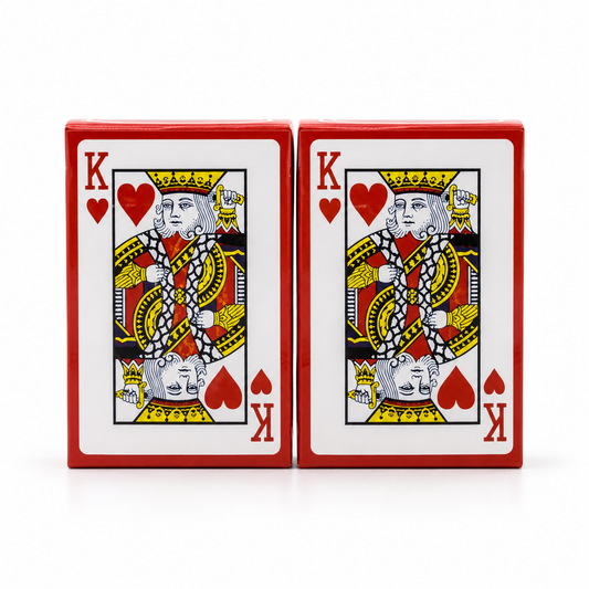 Double Pack Plastic-Coated Playing Cards